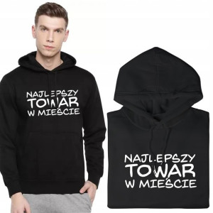 BLUZA Z KAPTUREM Prezent dla CHŁOPAKA Wzory - M