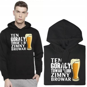 BLUZA Z KAPTUREM Prezent dla CHŁOPAKA Wzory - M