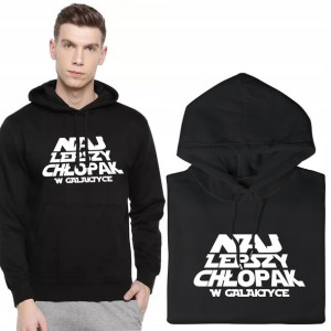 BLUZA Z KAPTUREM Prezent dla CHŁOPAKA Wzory - S