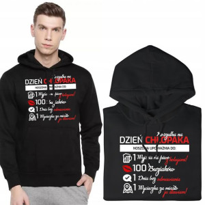 BLUZA Z KAPTUREM Prezent dla CHŁOPAKA Wzory - XL