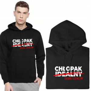 BLUZA Z KAPTUREM Prezent dla CHŁOPAKA Wzory - XXL