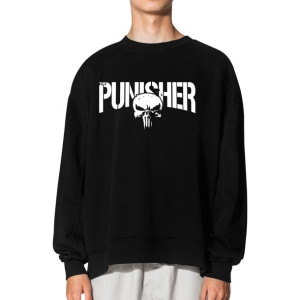 MĘSKA Bluza Klasyczna PUNISHER Dużo WZORÓW - L