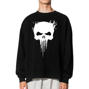 MĘSKA Bluza Klasyczna PUNISHER Różne WZORY - L