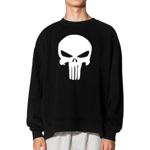 MĘSKA Bluza Klasyczna PUNISHER Wiele WZORÓW - S