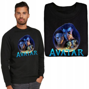 Wygodna MĘSKA Bluza Film AVATAR Wiele WZORÓW - M