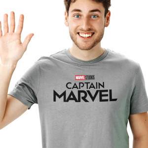 Koszulka Męska Captain Marvel Wiele Wzorów - Xl