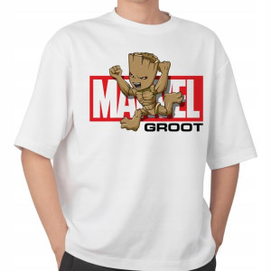 Koszulka Męska Groot Marvel Wiele Wzorów Mix - M