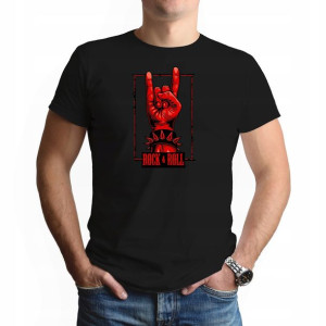 Koszulka Męska M Czarna GOTHIC PUNK Wiele Wzorów