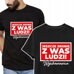 KOSZULKA Męska Prezent dla NAUCZYCIELA Wzory - 3XL