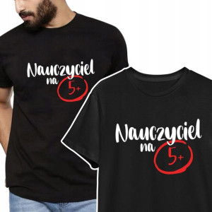 KOSZULKA Męska Prezent dla NAUCZYCIELA Wzory - 3XL