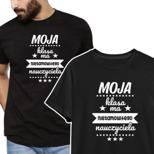 KOSZULKA Męska Prezent dla NAUCZYCIELA Wzory - 3XL