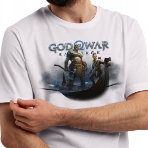 KOSZULKA Męska Prezent GOD of WAR MiX WZORY - L