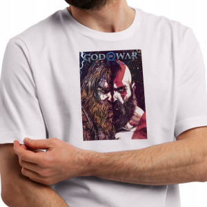 KOSZULKA Męska Prezent GOD of WAR MiX WZORY - XXL