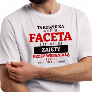 KOSZULKA Męska Prezent na DZIEŃ CHŁOPAKA MiX - M