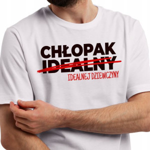 KOSZULKA Męska Prezent na DZIEŃ CHŁOPAKA MiX - M