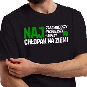 KOSZULKA Męska Prezent na DZIEŃ CHŁOPAKA MiX - S