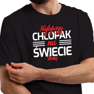 KOSZULKA Męska Prezent na DZIEŃ CHŁOPAKA MiX - XXL