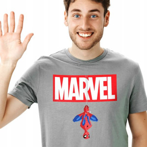 Koszulka Męska Spiderman Wiele Wzorów Mix - L