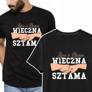 KOSZULKA Męska SYN Ojciec WIECZNA SZTAMA - S