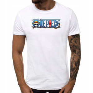 KOSZULKA Męska T-shirt Anime ONE PIECE Luffy - XL