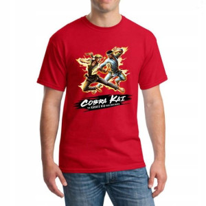 KOSZULKA Męska T-shirt COBRA KAI Karate KID - XL