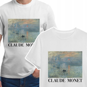 KOSZULKA MĘSKA T-shirt MONET Sztuka MiX Wzory - XL