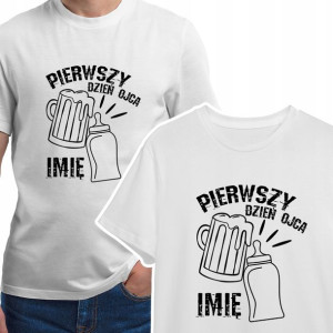 KOSZULKA Prezent dla TATY DZIEŃ TATY IMIĘ - XL