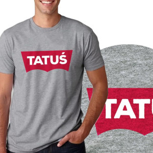 KOSZULKA Szara Prezent dla TATY DZIEŃ TATY - S