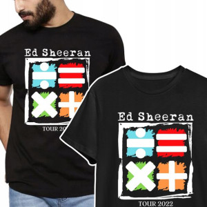 KOSZULKA T-shirt Męski Ed Sheeran Tour 2022 - XXL