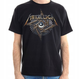 Koszulka T-shirt Męski METALLICA Metal Wzory - XL