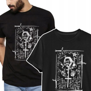 KOSZULKA T-shirt Męski POST MALONE Wzory MiX - XXL