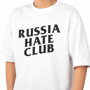KOSZULKA T-shirt RUSSIA HATE CLUB Wzory MiX - XXL