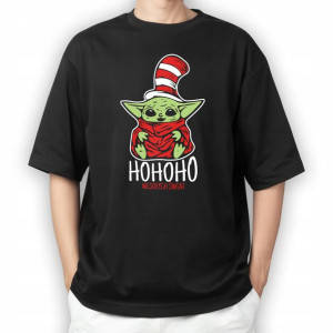 KOSZULKA Tshirt Męski CHRISTMAS YODA Wzory - 3XL
