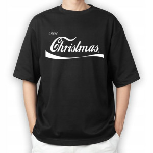 KOSZULKA Tshirt Męski ENJOY Christmas Wzory - XL