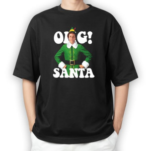 KOSZULKA Tshirt Męski OMG SANTA Elf WZORY MIX 3XL