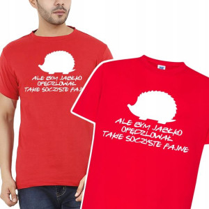KOSZULKA Tshirt Męski Prezent Śmieszne WZORY - S