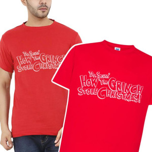 KOSZULKA Tshirt Męski Prezent Święta GRINCH - L