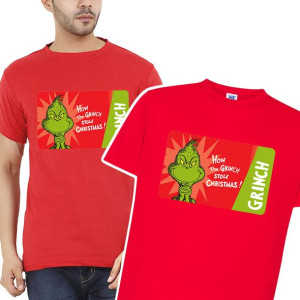 KOSZULKA Tshirt Męski Prezent Święta GRINCH - M