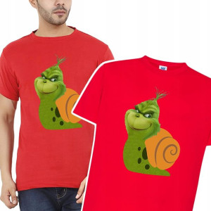 KOSZULKA Tshirt Męski Prezent Święta GRINCH - XXL