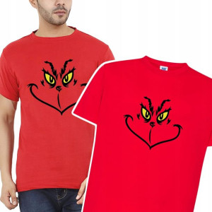 KOSZULKA Tshirt Męski Prezent Święta GRINCH - XXL