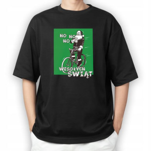 KOSZULKA Tshirt Męski WESOŁYCH ŚWIĄT Wzory - M