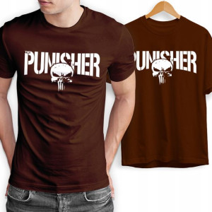 KOSZULKA Wysokiej Jakości MĘSKA PUNISHER - M