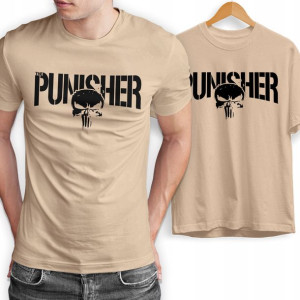 KOSZULKA Wysokiej Jakości MĘSKA PUNISHER - S