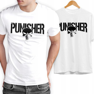 KOSZULKA Wysokiej Jakości MĘSKA PUNISHER - XL