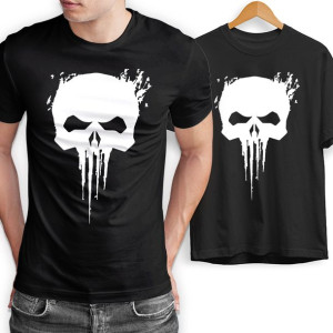 Męska KOSZULKA T-shirt Różne Wzory PUNISHER - L