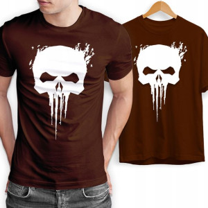 Męska KOSZULKA T-shirt Różne Wzory PUNISHER - XL