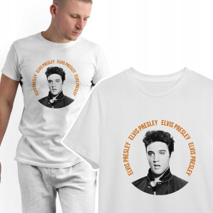 Modny T-shirt KOSZULKA Męska ELVIS Presley - 3XL