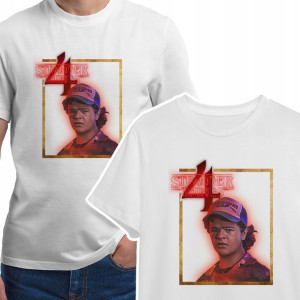 Modny T-shirt KOSZULKA Męska STRANGER THINGS - L