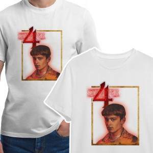 Modny T-shirt KOSZULKA Męska STRANGER THINGS - S