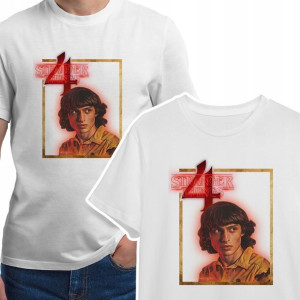 Modny T-shirt KOSZULKA Męska STRANGER THINGS - XL
